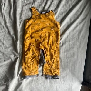 Hanna Andersson reversible overalls GUC